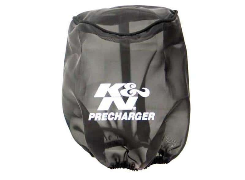 K&N Engineering — K&N PreCharger Tapered Air Filter Wrap Black 6in Height / 6in Diameter - view 2