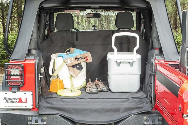 Rugged Ridge — Rugged Ridge C3 Cargo Cover W/O Subwoofer 07-18 Jeep Wrangler JK 2 Door
Cargo Area Liner
OFFROAD_INTERIOR - view 8