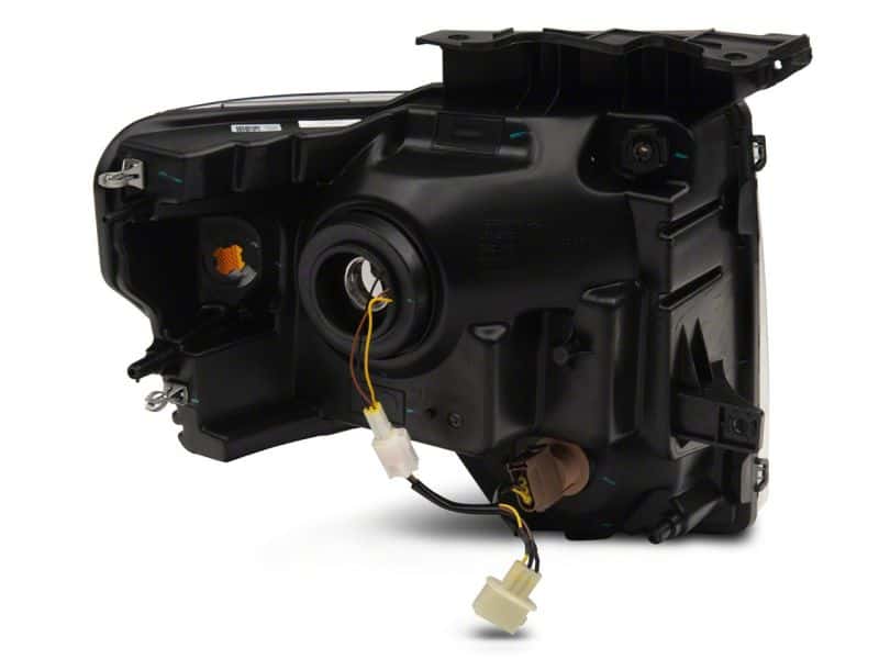 Raxiom — Raxiom 09-14 Ford F-150 Axial Series Headlight w/ SEQL LED Bar- Blk Housing (Clear Lens)
Headlights - view 7