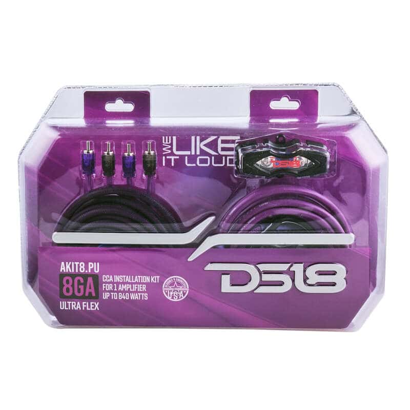 DS18 — DS18 8-GA Amplifier Install Kit Advance- Purple - view 4