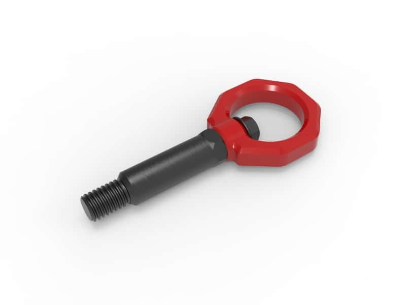 aFe — aFe Control Front Tow Hook Red BMW F-Chassis 2/3/4/M
Front Tow Hook - view 3