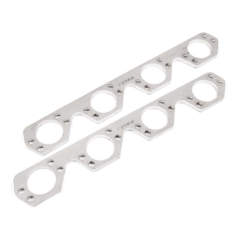 Stainless Works — Stainless Works Small Block Ford Trick Flow High Port Header 304SS Exhaust Flanges 1-7/8in Primaries
HFSBFTFHP188

Header Flange - view 4