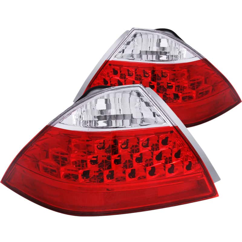 ANZO — ANZO 2006-2007 Honda Accord Taillights Red/Clear
TailLightSet - view 1