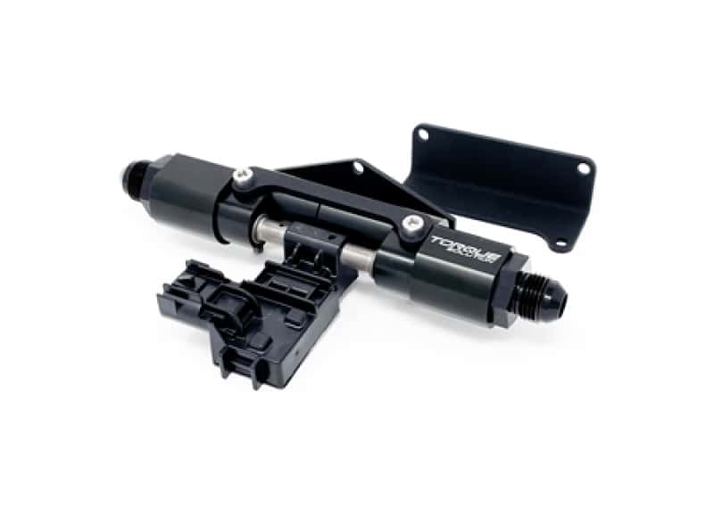 Torque Solution — Torque Solution Billet Dual Pass Flex Fuel Sensor Bracket - view 2