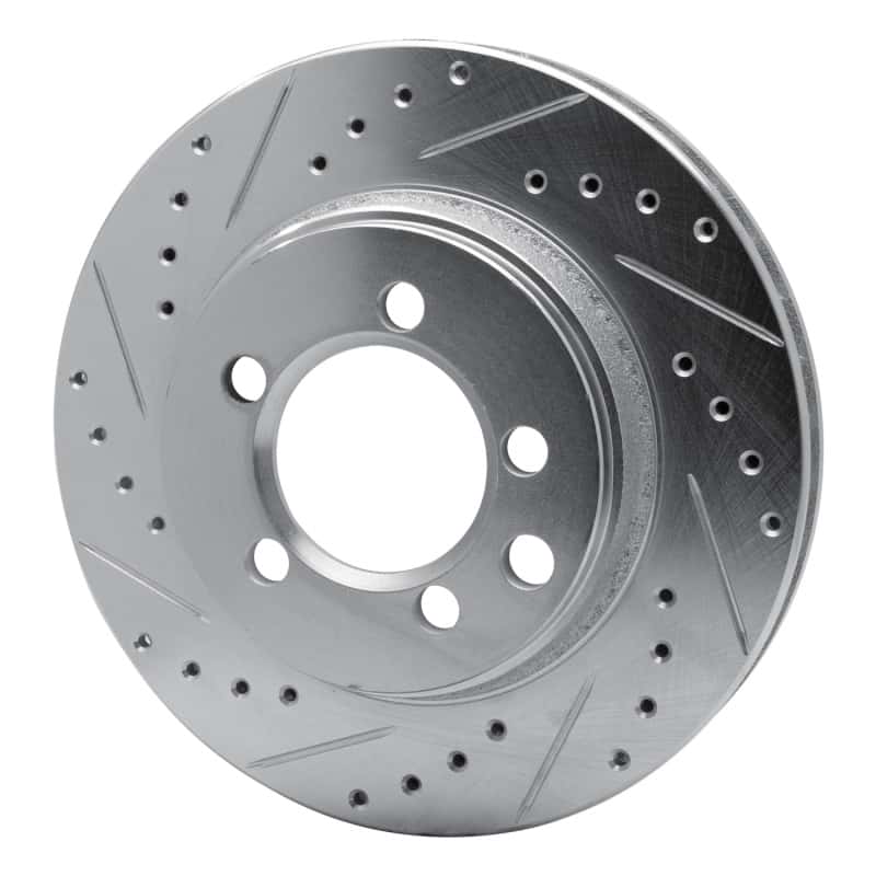 R1 Concepts — R1 74-81 Dodge Ramcharger 4WD Front Left Drilled & Slotted Silver Brake Rotor
R1 Brake Rotor Drill - view 2