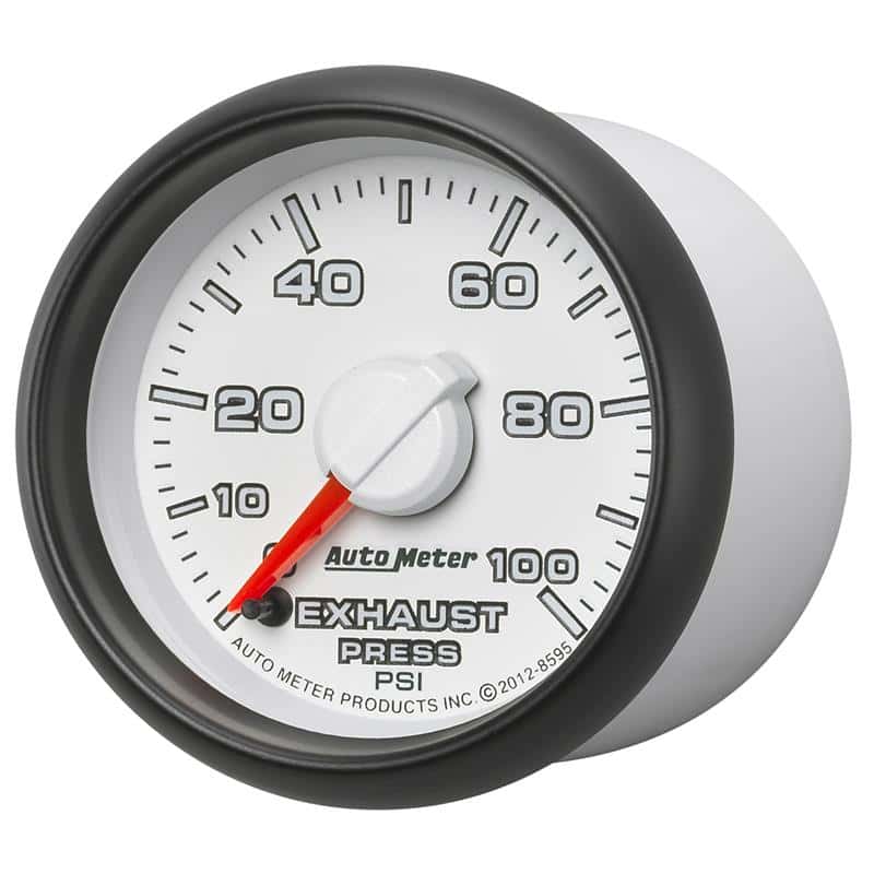 AutoMeter — Autometer Factory Match Exhaust Pressure Gauge 2-1/16in 0-100 PSI FSE Dodge
2-1/16" EXHAUST PRES - view 3