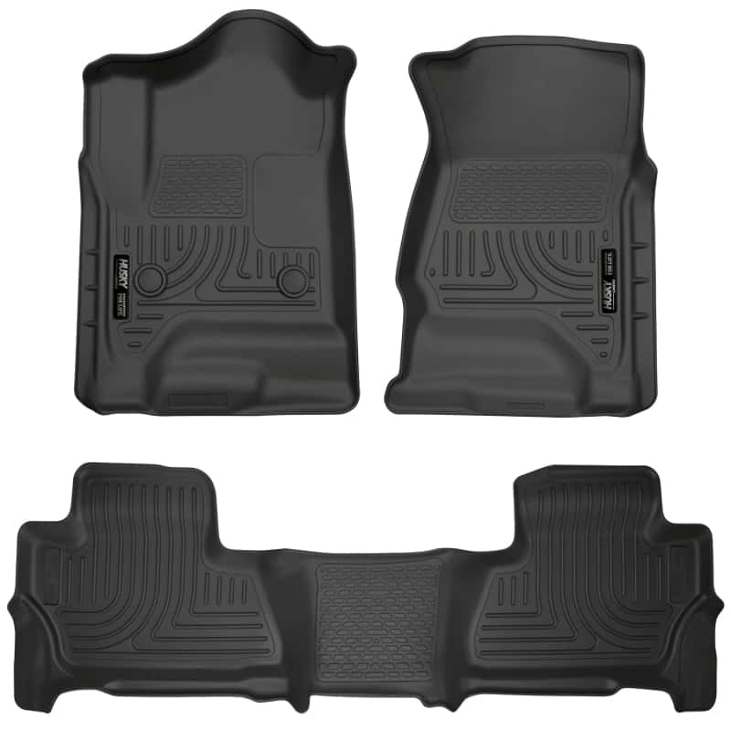 Husky Liners — Husky Liners 2015 Chevy/GMC Tahoe/Yukon WeatherBeater Combo Black Floor Liners
Floor Liners - view 1