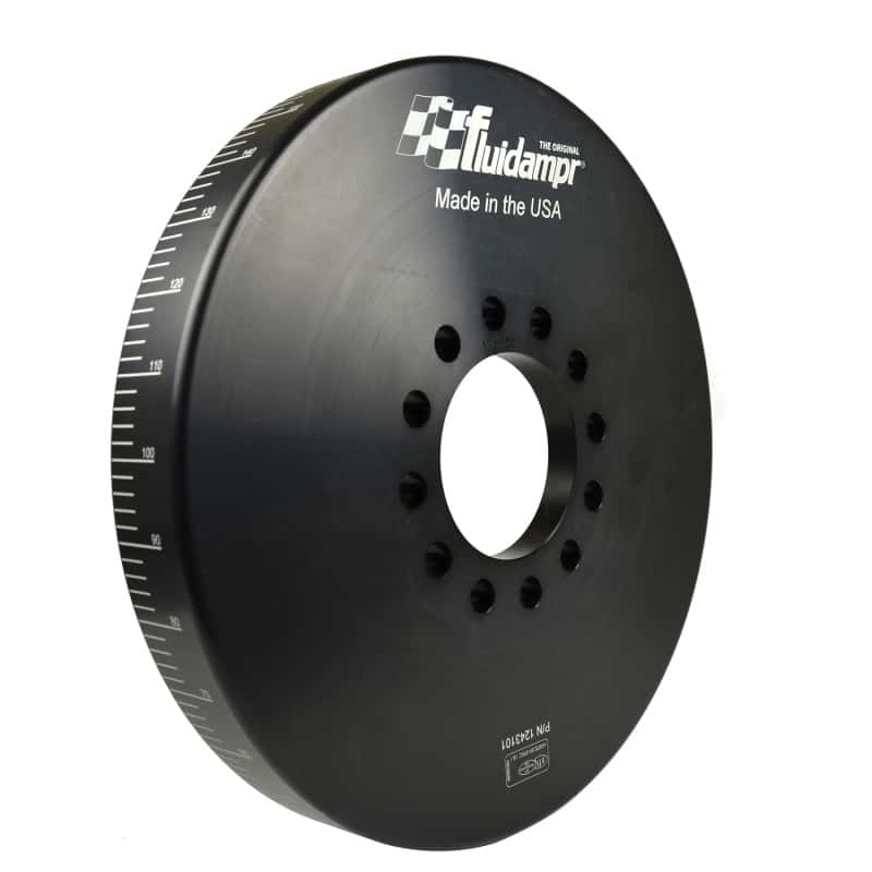 Fluidampr — Fluidampr Universal Tractor Pulling 12 Bolt Taper Lock Hub Internally Balanced Damper (w/Bolt Holes)
Harmonic Balancer - view 1