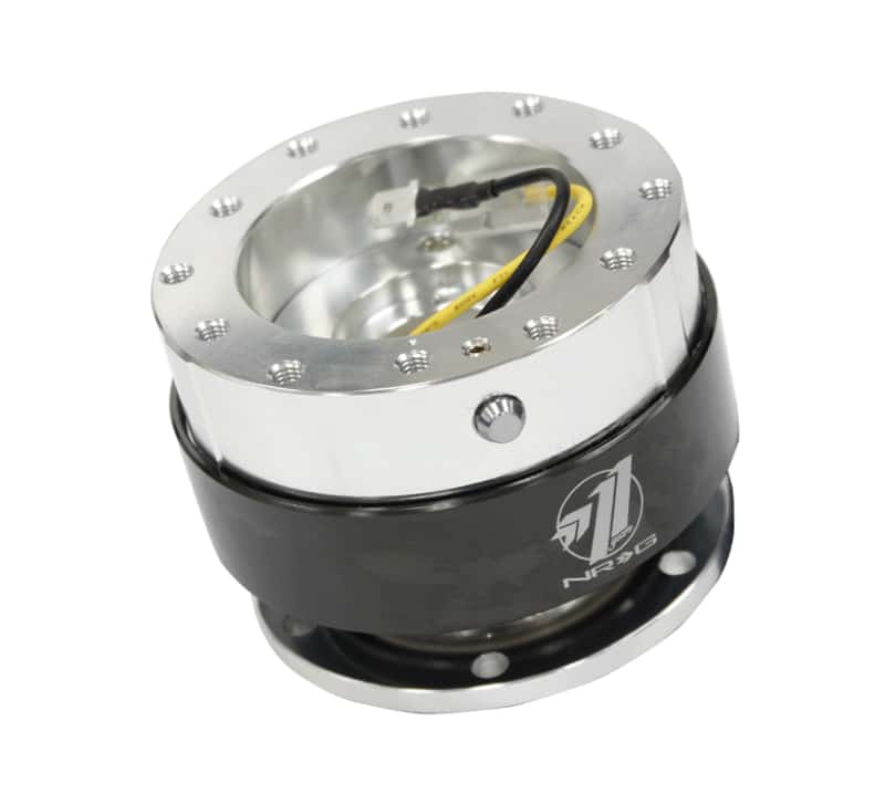 NRG — NRG Quick Release Gen 1.5 - Silver Body / Black Chrome Ring - view 1
