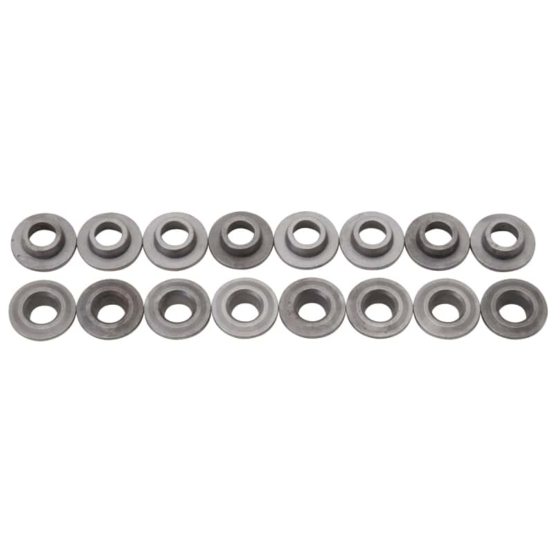 Edelbrock — Edelbrock Valve Spring Retainers Steel Set of 16
CYL HEAD COMPONENTS - view 3