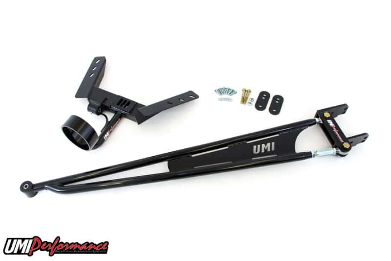 UMI Performance — UMI Performance 82-92 GM F-Body Tunnel Mounted Trq. Arm Fits TH400- w/ Loop - Black
UMI Performance 82-92 GM F-Body Tunnel Mounted Torque Arm- Fits TH400 Transmission
Torque Arm - view 2