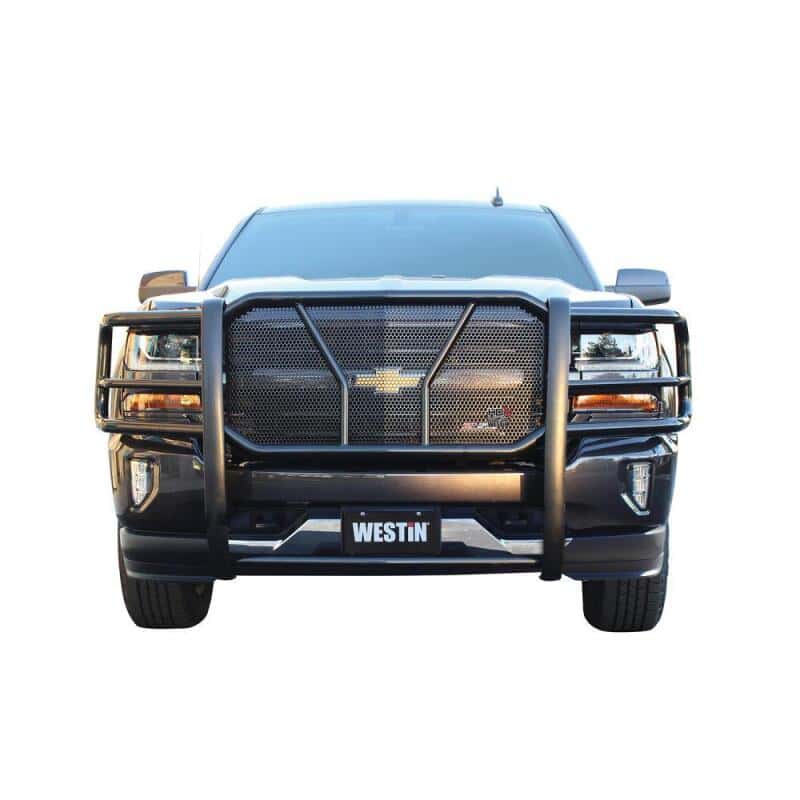 Westin — Westin 2007-2013 Chevrolet Silverado 1500 HDX Grille Guard - Black
Grille Guard - view 4