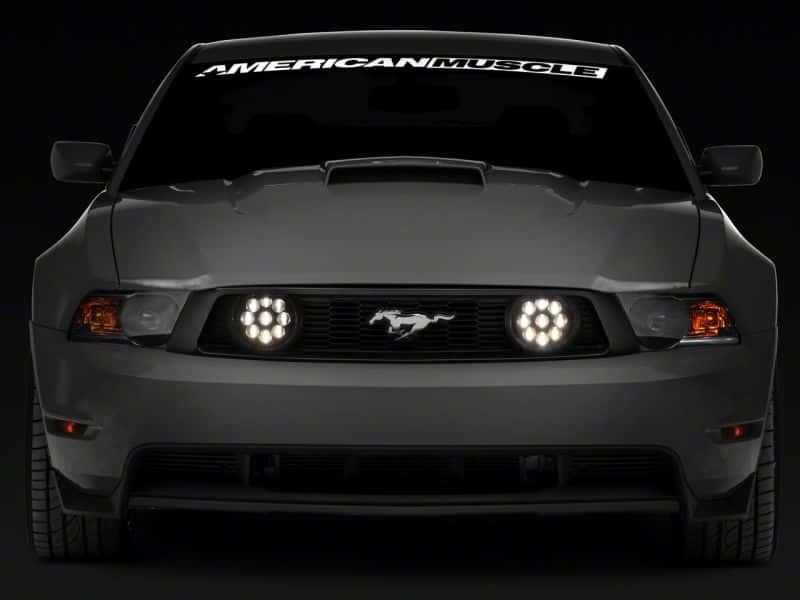 Raxiom — Raxiom 05-12 Ford Mustang GT LED Fog Lights- Smoked
Lights - view 3