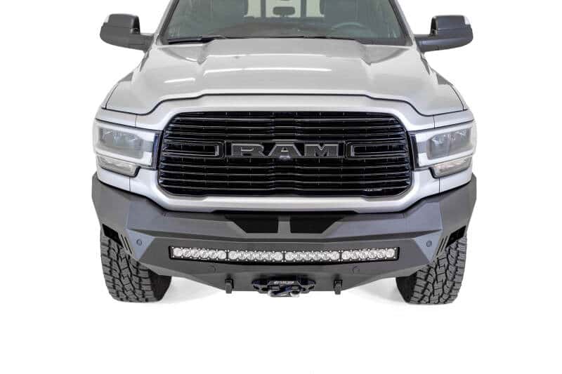 Addictive Desert Designs — Addictive Desert Designs 19-20 RAM 2500/3500 Hammer Black Stealth Fighter Front Bumper
Bumper- Front
Bumpers - view 13