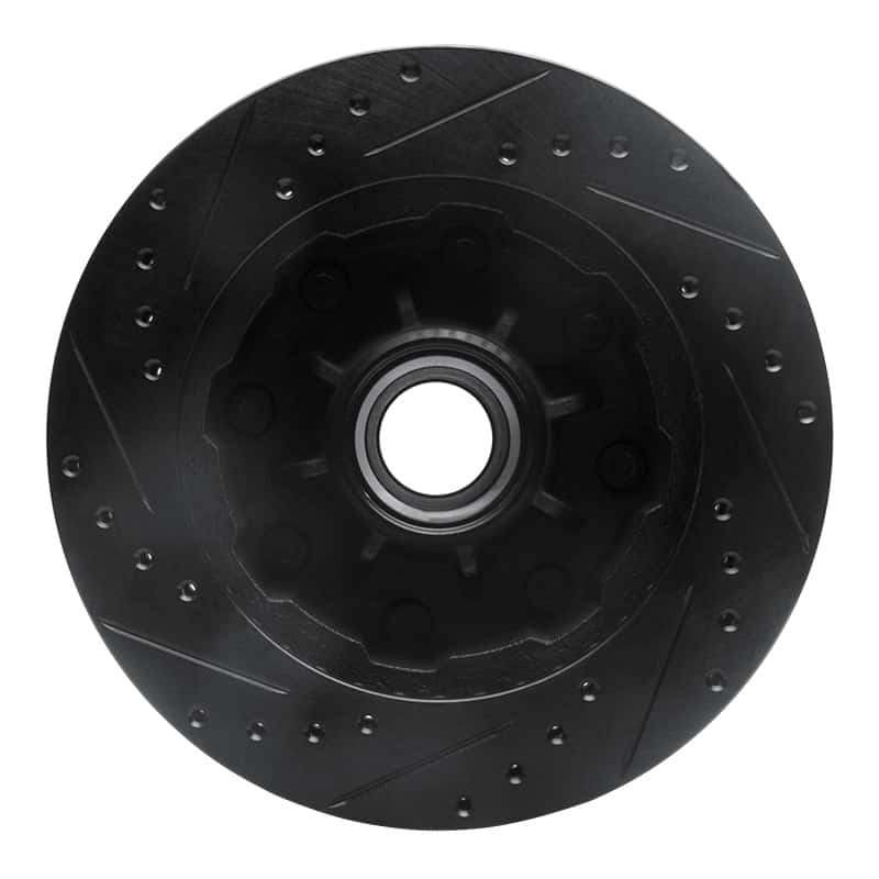 R1 Concepts — R1 71-95 Chevrolet C20 Pickup Front Right Drilled & Slotted Black Brake Rotor
R1 Brake Rotor Drill - view 5