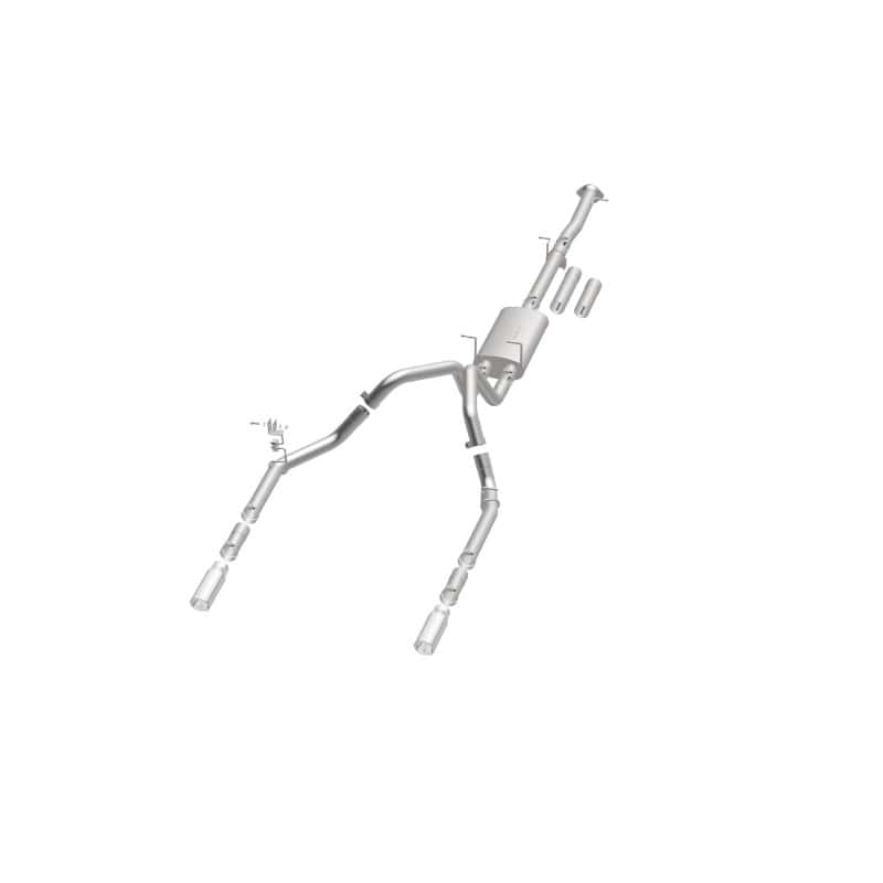 Magnaflow — MagnaFlow Stainless Cat-Back Exhaust 2015 Chevy Silverado 2500HD 6.0L Dual Split Rear Exit 4in
Cat-Back - view 23