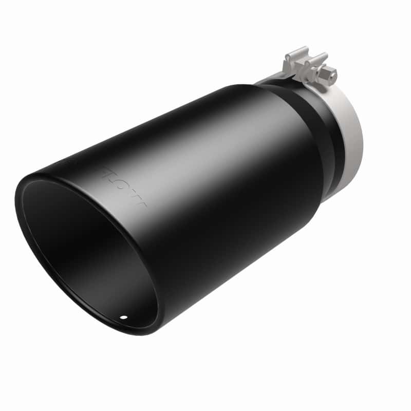 Magnaflow — MagnaFlow Tip Stainless Black Coated Single Wall Round Single Outlet 6in Dia 5in Inlet 13in L
Stainless Steel
Exhaust Tip - view 25