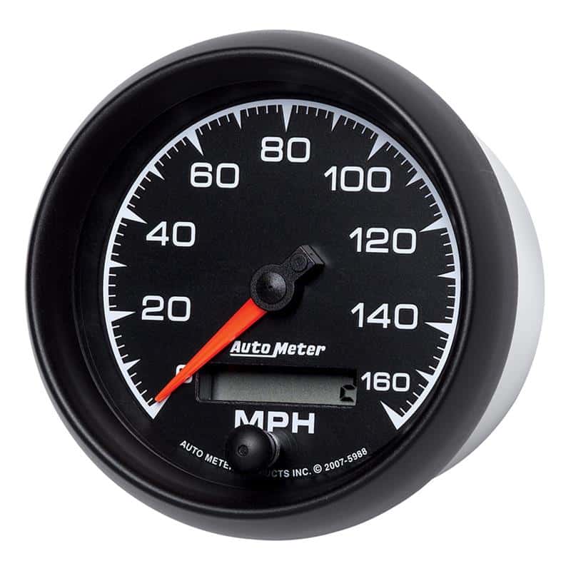 AutoMeter — Autometer ES 85.7mm In-Dash Speedometer Elec. Programmable 160mph Gauge
3.4" SPD 160MPH E ES - view 2
