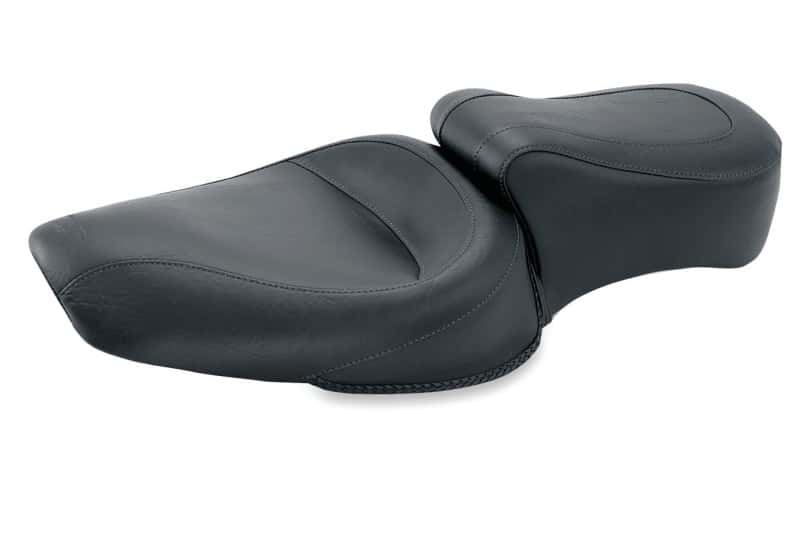 Mustang Motorcycle — Mustang 06-17 Harley Dyna Standard Touring 1PC Seat - Black - view 2