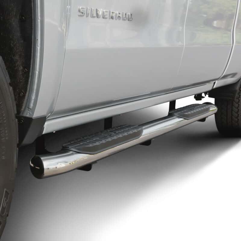 Westin — Westin 2014-2018 Chevy Silverado 1500 Crew Cab PRO TRAXX 5 Oval Nerf Step Bars - SS
Nerf/Step Bar - view 7