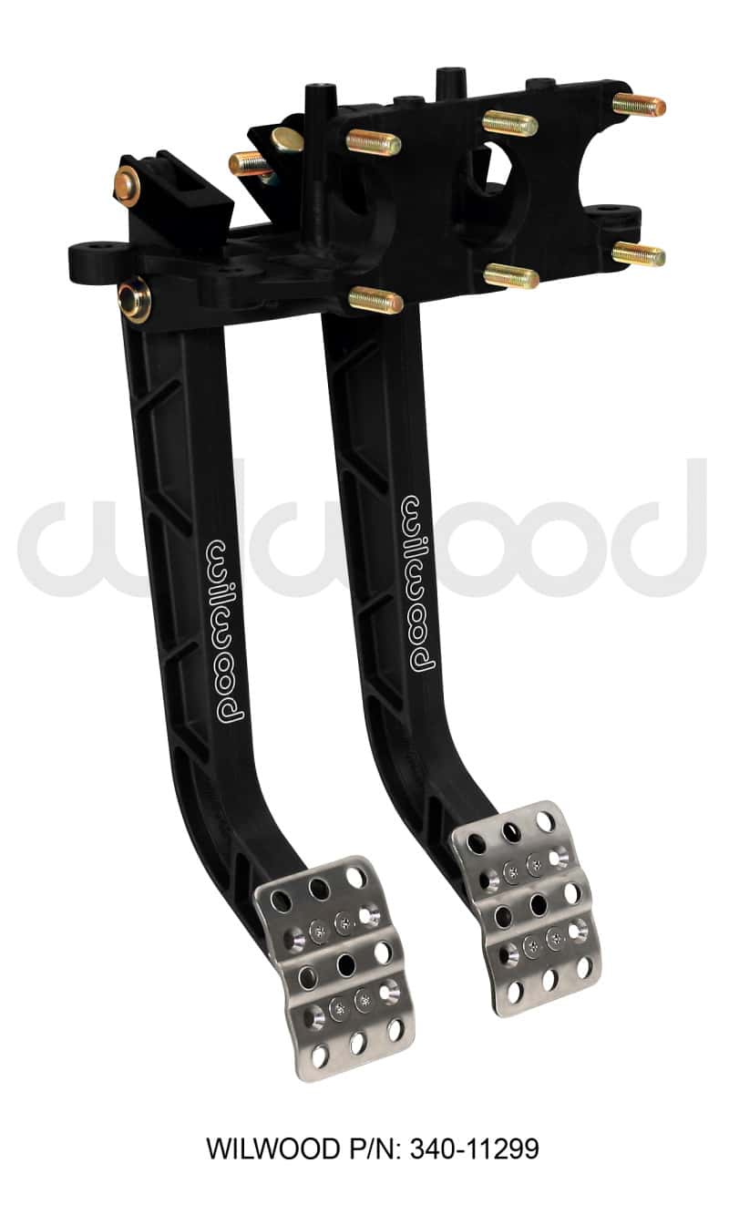 Wilwood — Wilwood Adjustable Dual Pedal - Brake / Clutch - Rev. Swing Mount - 6.25:1
PEDAL ASSEMBLY - view 1