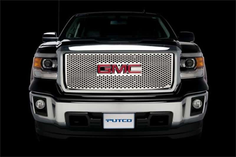 Putco — Putco 14-15 GMC Sierra LD - All Terrain Model Only Punch Stainless Steel Grilles
Grille Insert - view 1