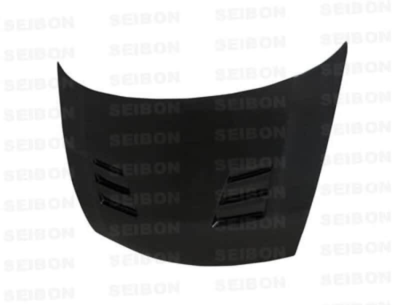 Seibon — Seibon 06-10 Honda Civic 4 Door JDM / Acura CSX (FD1/2/3/5) TS-Style Carbon Fiber Hood - view 2