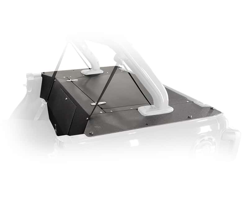 DV8 Offroad — DV8 Offroad 2018+ Jeep Wrangler JL 4 Door Rear Storage Cover
Storage Cover - view 5