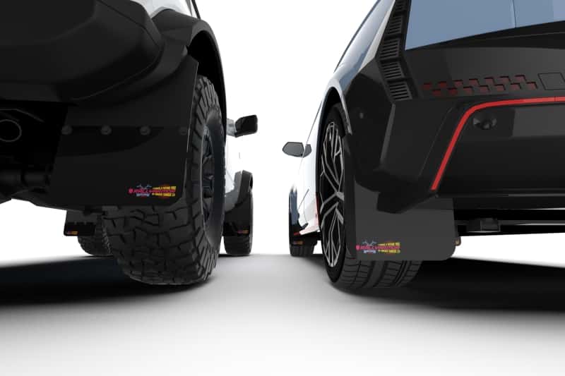 Rally Armor — Rally Armor 21-25 Ford Bronco RR-PL Rock Rail-Plastic Rear Bumper BCE Logo - view 4