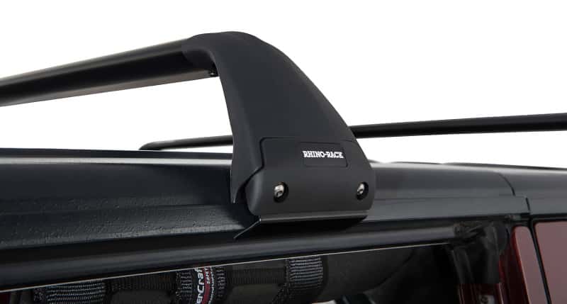Rhino-Rack — Rhino-Rack 07-22 Jeep Wrangler JK/JL 4 Door Hard Top Vortex SG 2 Bar Roof Rack - Black
Roof Rack - view 14