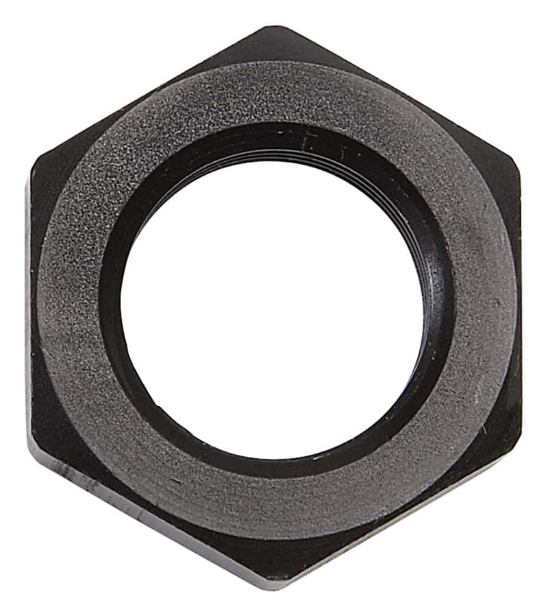 Russell — Russell Performance -6 AN Bulkhead Nuts 9/16in -18 Thread Size (Black)
Bulkhead Nut - view 1