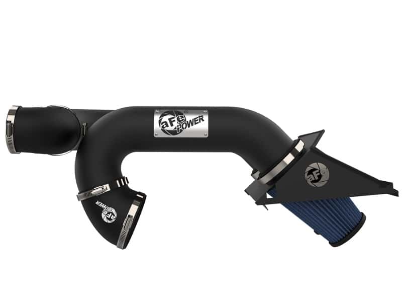 aFe — aFe Magnum FORCE Stage-2XP Intake w/3-1/2in Black Housing Pro 5R Filter 2017 Ford F-150 V6 3.5L (tt)
Magnum FORCE Intake - view 2
