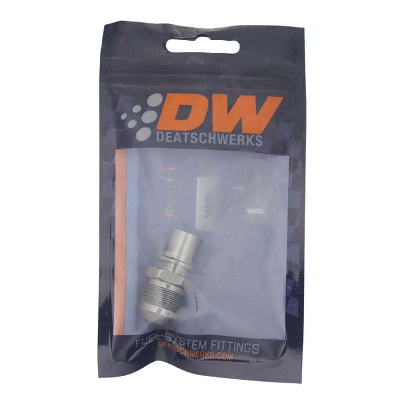 DeatschWerks — DeatschWerks 8AN Male Flare to Toyota Module Quick Connect - Anodized DW Titanium
Lines & Fittings - view 2