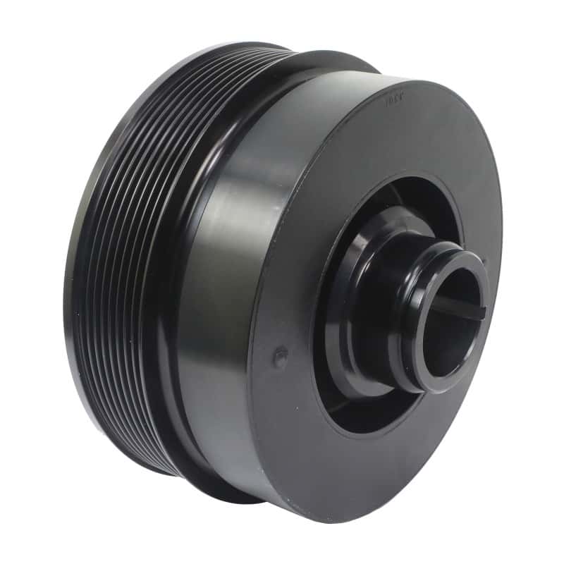 Fluidampr — Fluidampr Chevy LSX 6-1/4in Damper w/Single 8 Rib 6.57in Dia Pulley Steel Internally Balanced Damper
Harmonic Balancer - view 3