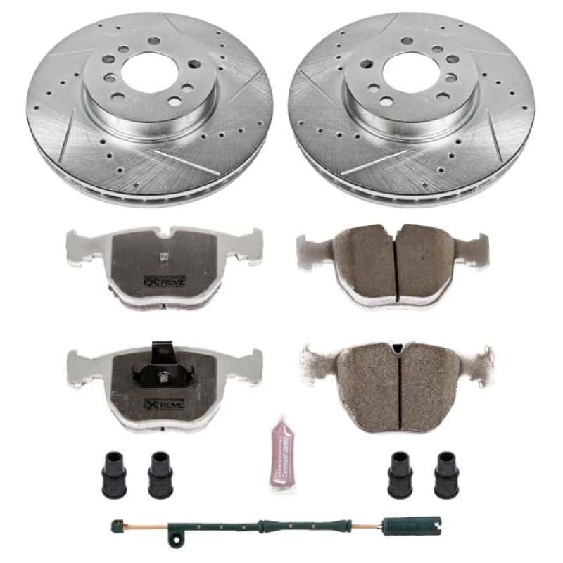 PowerStop — Power Stop 00-06 BMW X5 Front Z26 Street Warrior Brake Kit - view 1