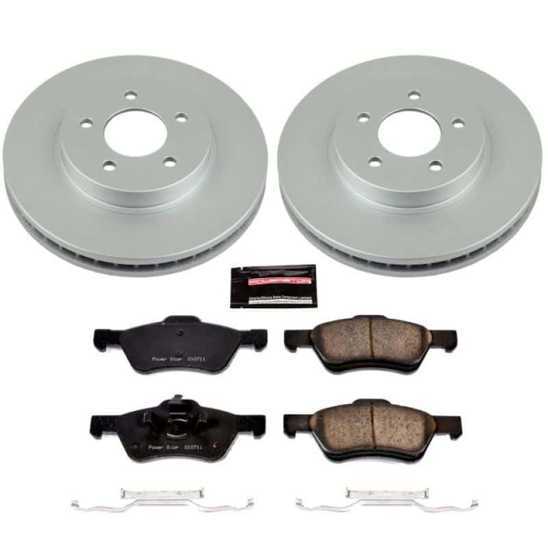 PowerStop — Power Stop 05-10 Ford Escape Front Z17 Evolution Geomet Coated Brake Kit - view 1