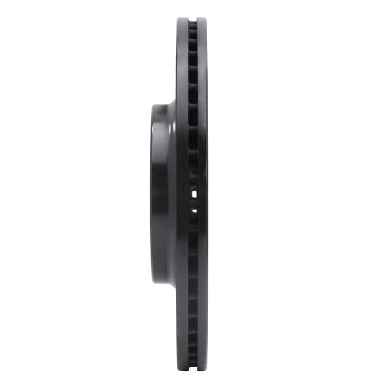 R1 Concepts — R1 15-25 Hyundai Kona Front Right Drilled & Slotted Black Brake Rotor
R1 Brake Rotor Drill - view 3