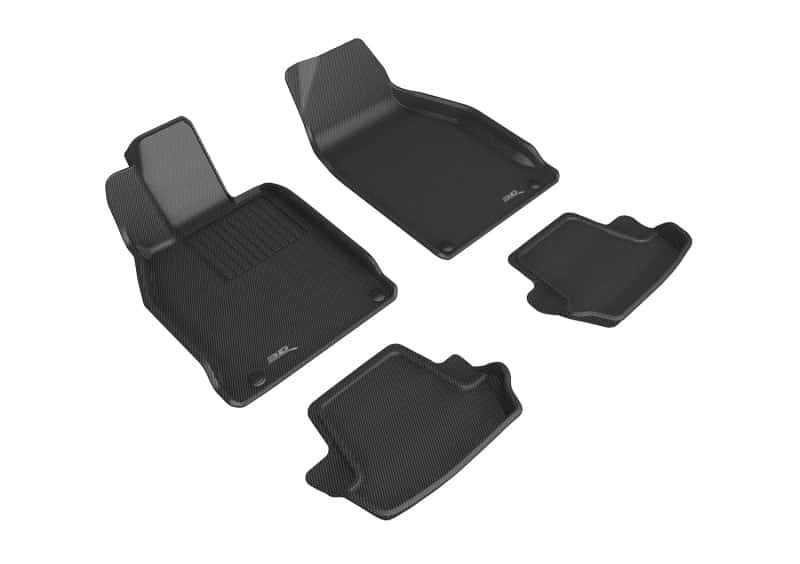 3D MAXpider — 3D MAXpider 12-19 Porsche 911 Carrera/Convertible/S/4/4S (991/991.2) Kagu 1st 2nd Row - Set (Black)
Floor Mat Set - view 1