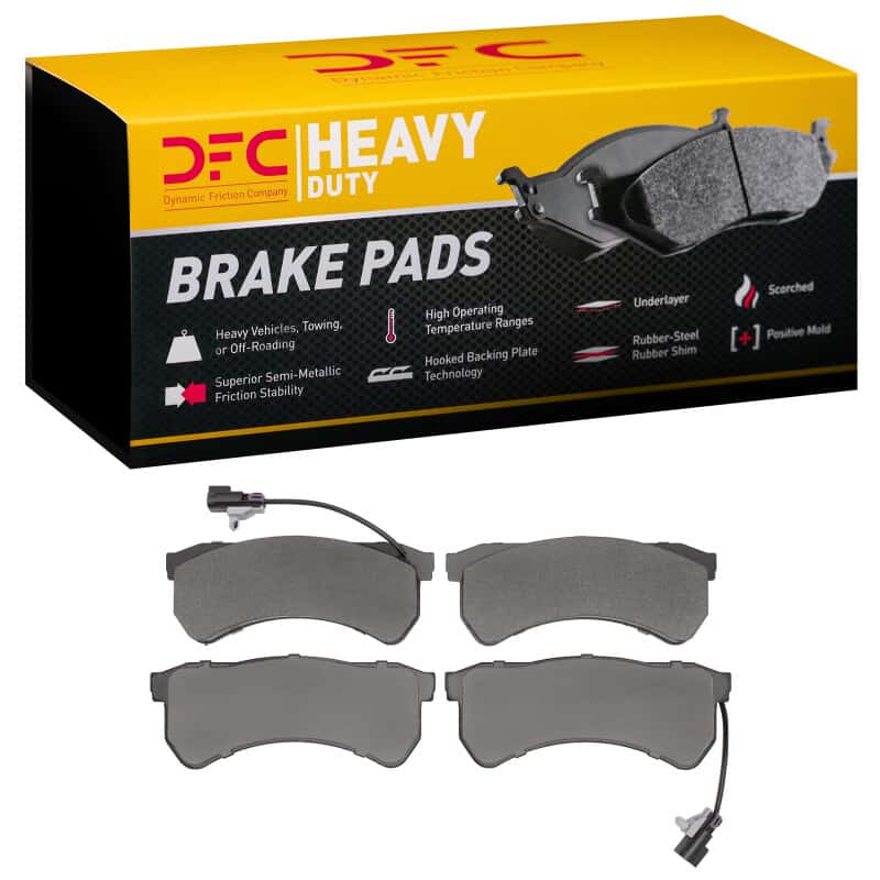 DFC — DFC 16-24 Freightliner MT35 Front/Rear Heavy Duty Pads - Semi Metallic - view 1