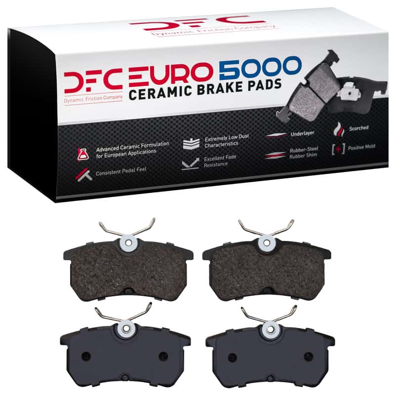DFC — DFC 01-19 Ford Fiesta (USA/Canada) Rear Euro 5000 Ceramic Brake Pads
DFC Brake Pad Set - view 1