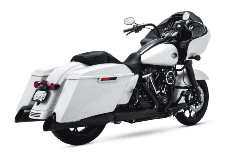 Vance and Hines — Vance & Hines HD 17-25 Touring Blackslash 450 S/OS Black Slip-On Exhaust - view 2