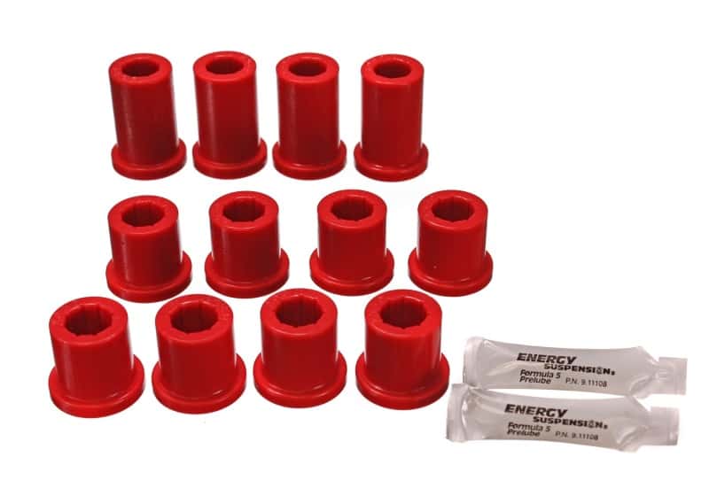 Energy Suspension — Energy Suspension 84-85 Toyota 4Runner 2 & 4WD Red Front Leaf Spring Bushing Set
Leaf Spring Bushing - view 1