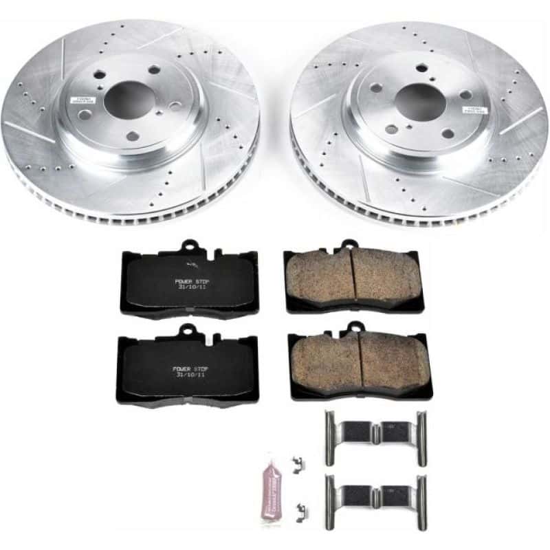 PowerStop — Power Stop 01-06 Lexus LS430 Front Z23 Evolution Sport Brake Kit - view 1