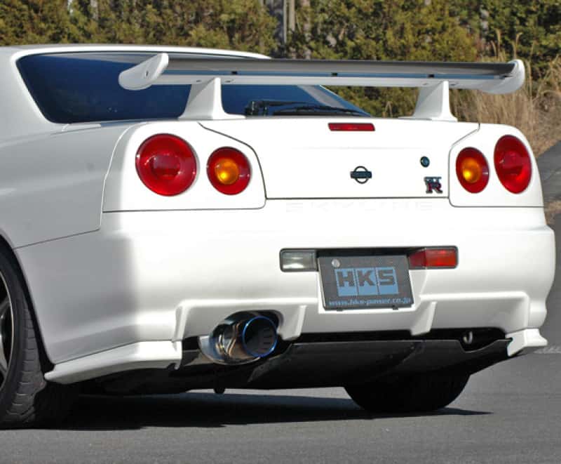 HKS — HKS SUPER TURBO MUFFLER BNR34 RB26DETT - view 1