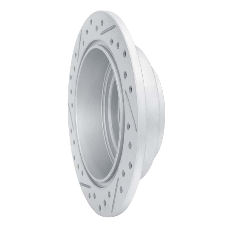 R1 Concepts — R1 90-08 Saab 9-2X Rear Right Drilled & Slotted Geo-Carbon Rotor - view 4