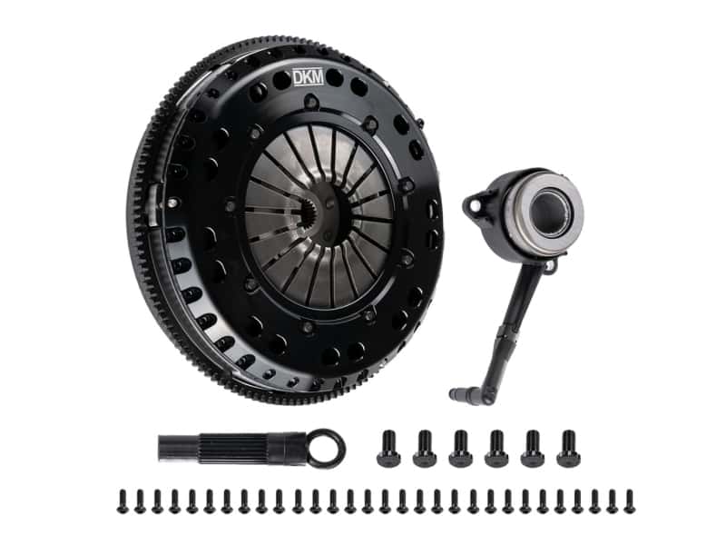 DKM Clutch — DKM Clutch 99-03 Audi A3 S3 Quattro MS Organic Twin Disc Clutch Kit w/Flywheel (660 ft/lbs Torque)
Clutch Kit - view 1