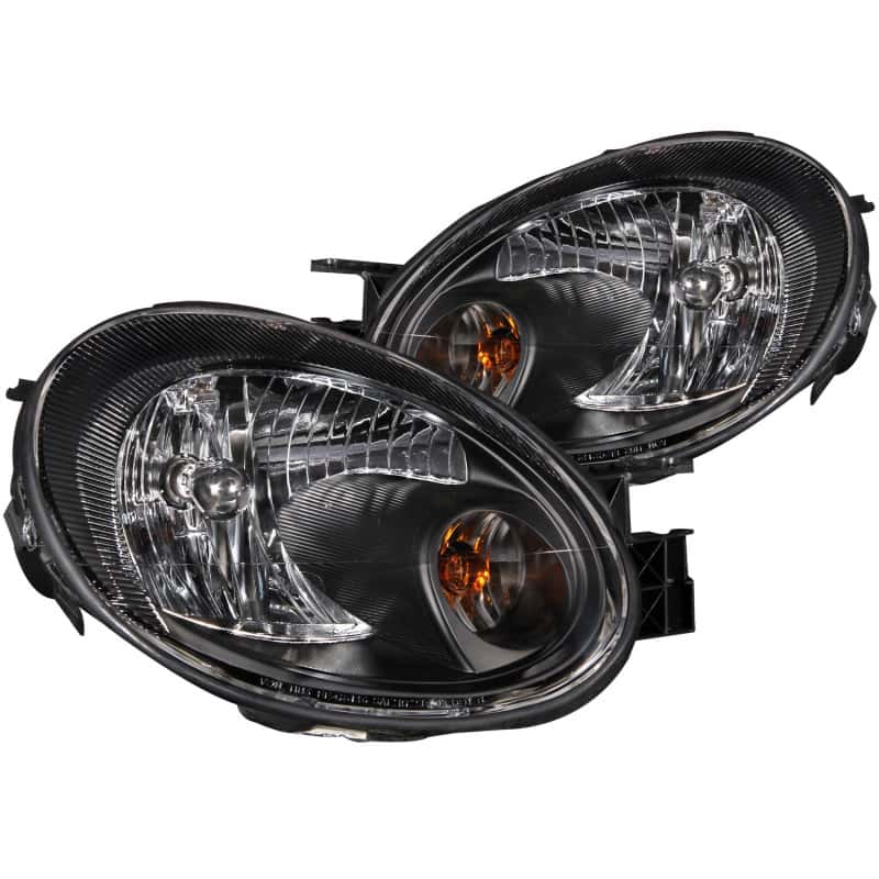 ANZO — ANZO 2003-2005 Dodge Neon Crystal Headlights Black
Head Light Set
HdLtSet - view 2