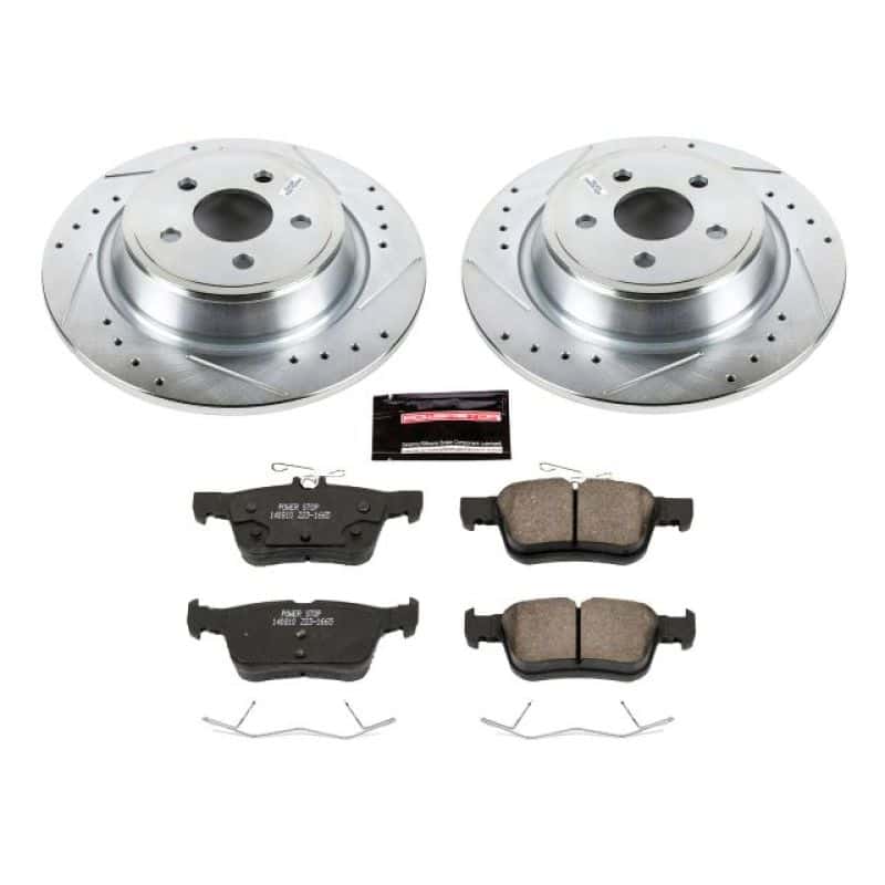 PowerStop — Power Stop 15-19 Ford Edge Rear Z23 Evolution Sport Brake Kit - view 1