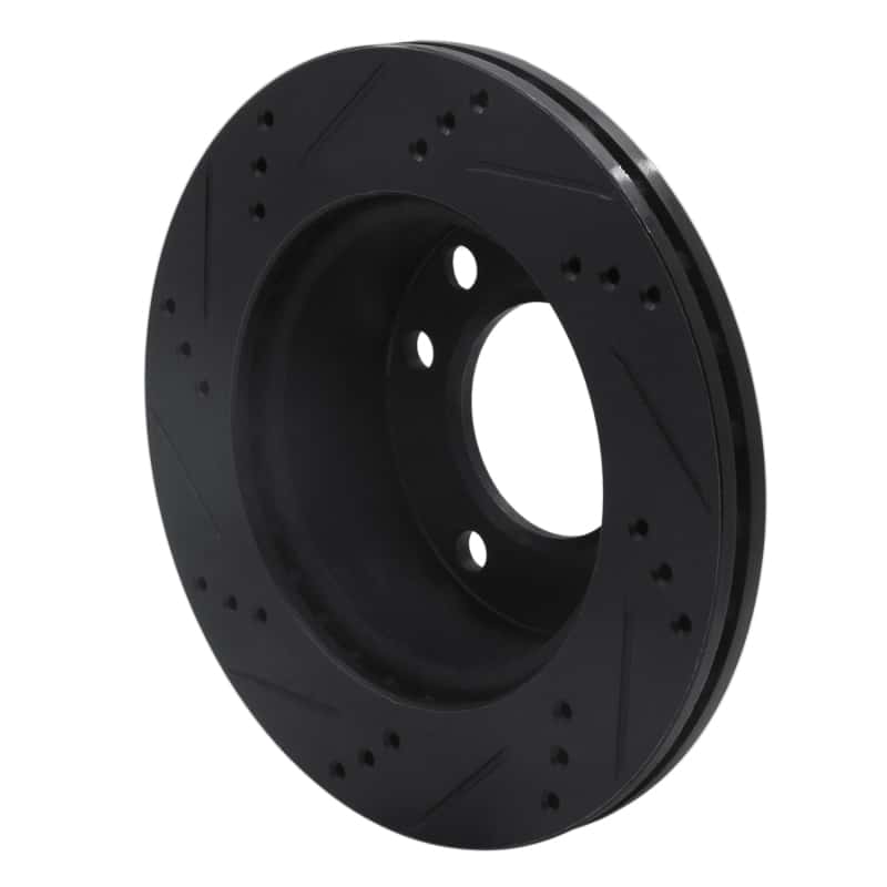 R1 Concepts — R1 02-06 Dodge Sprinter 3500 Front Left Drilled & Slotted Black Brake Rotor
R1 Brake Rotor Drill - view 4