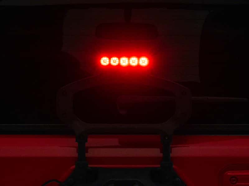 Raxiom — Raxiom 18-23 Jeep Wrangler JL Axial Series LED Third Brake Light- Red
Light - view 1